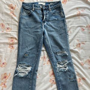 Pacsun distressed mom jeans